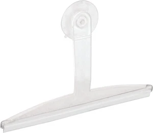 iDesign 22300 Plastic Suction Squeegee with Storage Hook Clear - Picture 1 of 4