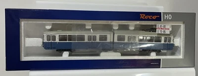 Roco H0 52582 blau/weiß Gelenkstraßenbahn - München - 6 Achsen; DCC ready; boxed. - Bild 1 von 4