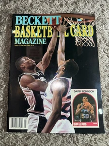 Beckett Basketball Card Magazine May June 1990 David Robinson Issue #2 - Picture 1 of 6