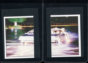 1985 Panini Back to the Future Sticker Card The Delorian 62 63 - Bild 1 von 2