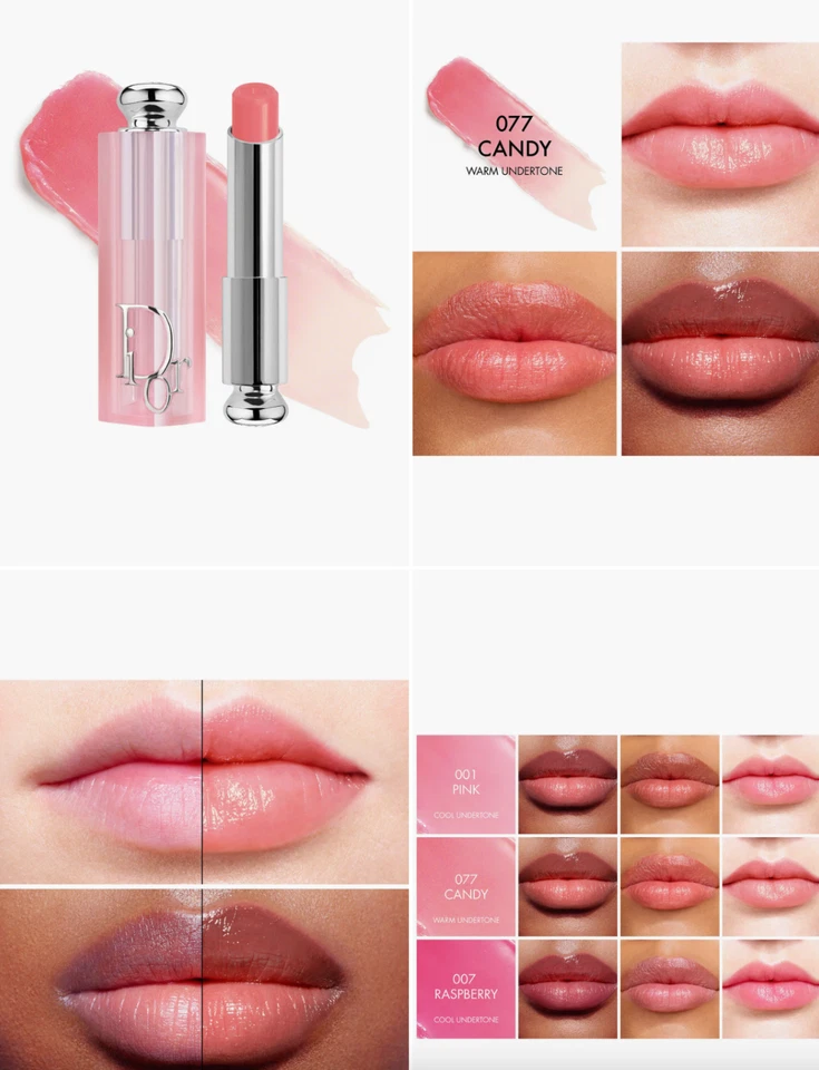 DIOR ADDICT LIP BALM LIP GLOW FULL SIZE 3.2g (VARIOUS SHADES) Brand New in Box - Image 1 of 1