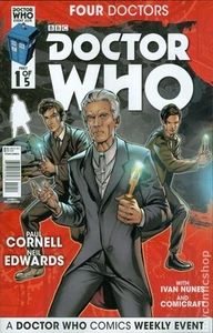 Doctor Who Four Doctors 1A VG 2015 Stock Image Low Grade - Picture 1 of 1