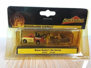 Woodland Scenics N Wayne Recker's Tow Service AutoScenes AS5324 NEW - Picture 1 of 4