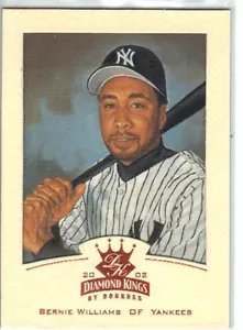 2002 DIAMOND KINGS "Bronze Foil Framed" #30 - Bernie Williams - Picture 1 of 1
