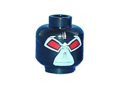 NEW LEGO - Figure Head - Super Heroes - Bane black x 1 -7787 Bane's Hideout 0073 - Image 1 of 2