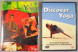 🎬 2 x Yoga Fitness Workout - DVD Paket - Sammlung - UK Import - Bild 1 von 3