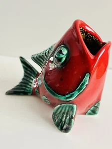 Gmundner Keramik Fisch 50er Jahre Midcentury/Vintage  - Bild 1 von 6