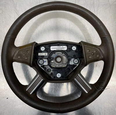 2007 Mercedes ML Series Steering Wheel Tan Light Wear OEM 16446052031B61 2006-11 - Image 1 of 4