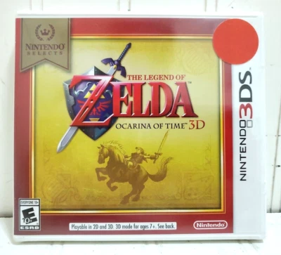 Factory Sealed NEW The Legend of Zelda: Ocarina of Time 3D Nintendo 3DS 2011 - Image 1 of 4