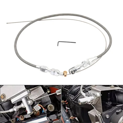 48'' Conversion Braided Throttle Cable Kit For Chevy LS1 Engine 4.8L 5.3L 97-07 - Image 1 of 4