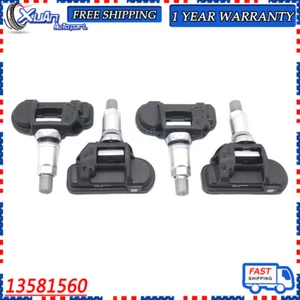 4x TIRE PRESSURE SENSOR TPMS 13581560 For Chevrolet Corvette Volt Opel Astra - Picture 1 of 17