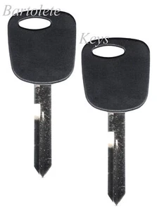 2 Transponder Car Key Fits 1998 1999 2000 2001 2002 Ford Crown Victoria - Picture 1 of 8