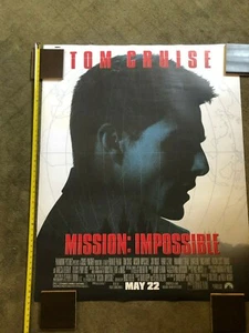 Mission Impossible movie poster Tom Cruise Brian DePalma huge bus shelter poster - Picture 1 of 5