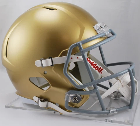 NOTRE DAME FIGHTING IRISH NCAA Riddell SPEED Full Size Replica Football Helmet Cover