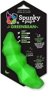 Dog Toy Treat holder plastic green bean play toy Chewer that Bounces, Spunky Pup - Picture 1 of 1