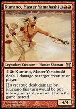 1x Kumano, Master Yamabushi Champions of Kamigawa MtG Magic Red Rare 1 x1 Card