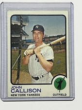 2001 TOPPS ARCHIVES #535 JOHN CALLISON NEW YORK YANKEES
