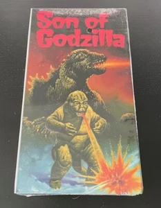 1987 Video Treasures Toho Co. Son Of Godzilla Sealed VHS *Great Piece* - Picture 1 of 8