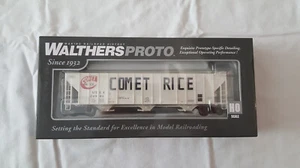 NIP Walthers Proto Comet Rice Mill Hopper Car HO Scale 1:87 Model Railroad - Picture 1 of 7