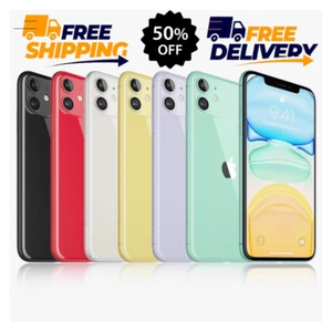 Apple iPhone 11 64GB 128GB Desbloqueado - Negro, Rojo, Verde - ¡Envío Gratis! - Imagen 1 de 8