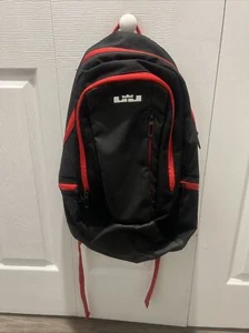 RARE Nike LeBron James red and black￼backpack - Picture 1 of 12