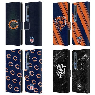 OFFICIAL NFL CHICAGO BEARS ARTWORK LEATHER BOOK WALLET CASE FOR XIAOMI PHONES - Image 1 of 4
