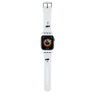 Karl Lagerfeld Bransoletka Pasek Apple Watch Ultra / Ultra 2 3D Karl & Choupette - Zdjęcie 1 z 4
