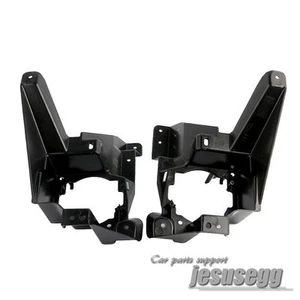 Black Pair Fog Lamp DRL Light Bracket For Ford Fusion Mondeo 2013 2014 2015 - Picture 1 of 4
