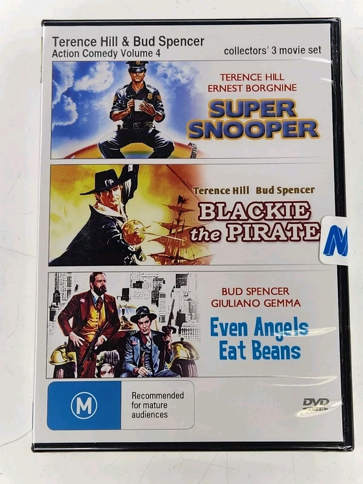 Super Snooper / Blackie The Pirate / Even Angels Eat Beans (DVD,2014) New Sealed - Image 1 of 2