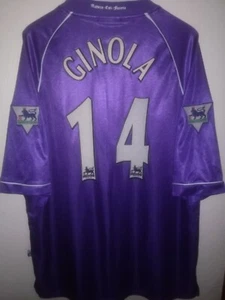 TOTTENHAM HOTSPUR 1998-1999 Ginola 14 camiseta shirt trikot maillot maglia - Picture 1 of 8