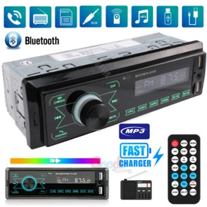 Estereos Para Carros Bloothtooth Auto Estereo FM Radios con Bluetooth Carro - Picture 1 of 19