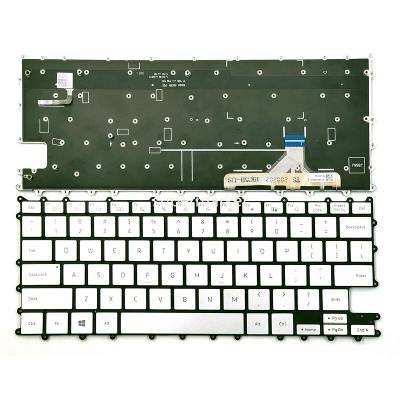 Nuevo teclado Samsung NP730QCJ NP 730QCJ NP730QCJ-K02US NP730QDA EE. UU. con retroiluminación Foto 1 de 1