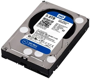 WD Blue Hard Drive WD50EZRZ 5TB 5400 RPM 64MB SATA III 3.5'' - Picture 1 of 3