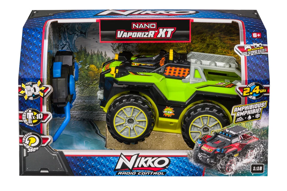 NANO VAPORIZR XT - 4X4 GREEN (8'' / 20CM) Full Function steering with 4×4 power - Image 1 of 4