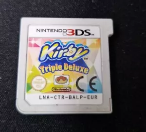 KIRBY TRIPLE DELUXE NINTENDO 3DS 2DS Gioco Originale in ITALIANO - PAL - Imagen 1 de 1