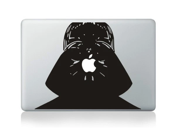 Star Wars Darth Vader Face Sticker Viny Decal Macbook Air/Pro/Retina 13" - Image 1 of 3
