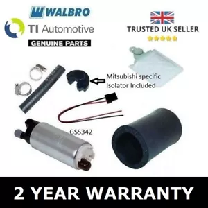 WALBRO 255 LPH FUEL PUMP UPGRADE KIT FOR MITSUBISHI LANCER EVO 1 2 3 4 5 6 - Picture 1 of 7