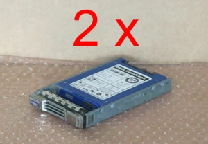 2 x Dell EqualLogic 200GB 2.5" SAS 6Gbs LB200M Solid State Hot Swap SSD KKNXF - Picture 1 of 3