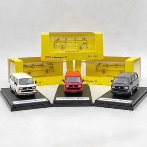 1/64 Master Porsche B32 Joint VW T3 Multivan 1985 Van Diecast Toy Car Model Gift - Picture 1 of 15
