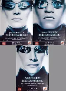 MATRIX NEU GELADEN - REEVES / WACHOWSKI - GROSSES GEROLLTES CHARAKTERPLAKAT SET - Bild 1 von 1