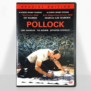 Pollock (DVD, 2001, Widescreen) Like New !   Ed Harris    Jennifer Conelly - Picture 1 of 3