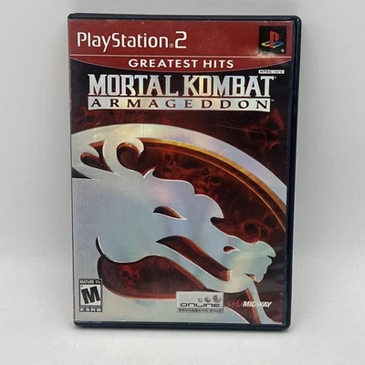 Mortal Kombat: Armageddon (Sony PlayStation 2, 2006) Sin manual - Probado funcionando Foto 1 de 4
