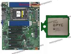 Supermicro H12SSL-i Motherboard With AMD EPYC 7662 CPU 64Cores 2.0GHz Server CPU - Afbeelding 1 van 2