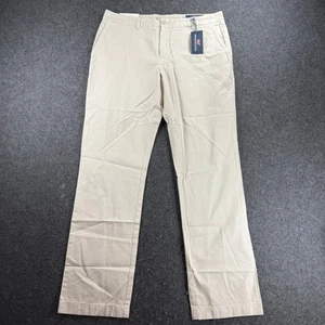 Pantalones chinos Vineyard Vines para hombre ajustados 35x32 beige algodón nuevos con etiquetas - Imagen 1 de 8