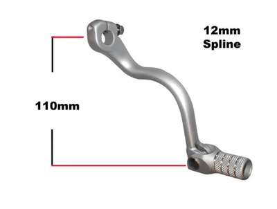 Gear Lever (Alloy) for 1982 Kawasaki KX 125 B1 - Image 1 of 4