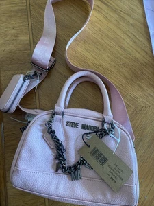 NEU MIT ETIKETT STEVE MADDEN BSAILOR SCHULTERTASCHE CROSSBODY TASCHE MIT AIR POD CASE BLUSH - Bild 1 von 5