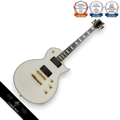Edwards EECCTM Snow White E-Gitarre ESP Eclipse Form Modell EM135C Style - Bild 1 von 4