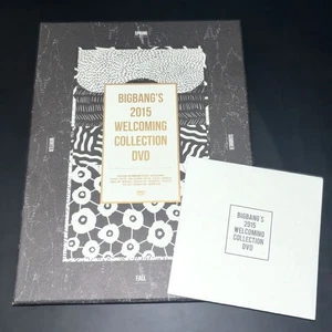 BIGBANG 2015 WELCOMING COLLECTION DVD G-DRAGON Hand Numbered Limited Set EX++ - Imagen 1 de 9