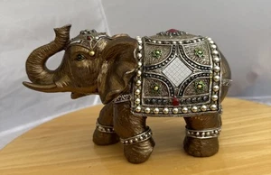 Elegant Trunk Up Elephant Figurine Gift & Home Decor - Picture 1 of 14