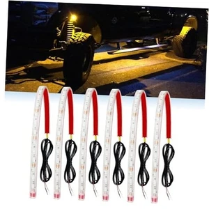  Auto LED Streifen Lichter für Golf Cart Underglow Motorräder Marine Boot Bernstein - Bild 1 von 7